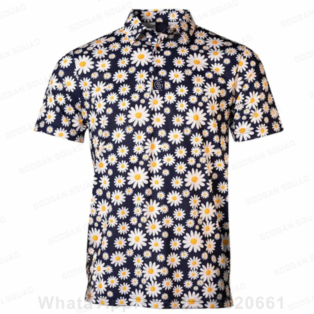 Men'S Fashion Golf Clothing - Men's Polo T-Shirt Short Sleeve Polo