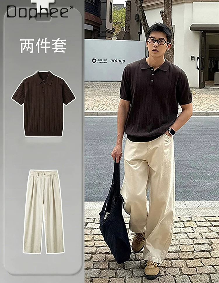 Men'S Fashion Trousers - 2026 Summer Men's Light Luxury Fashion