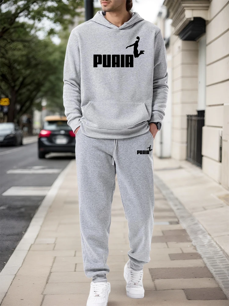 Men'S Fashion Trousers - Men's Set/Hoodie/Pants 2026 Fall Winter Casual
