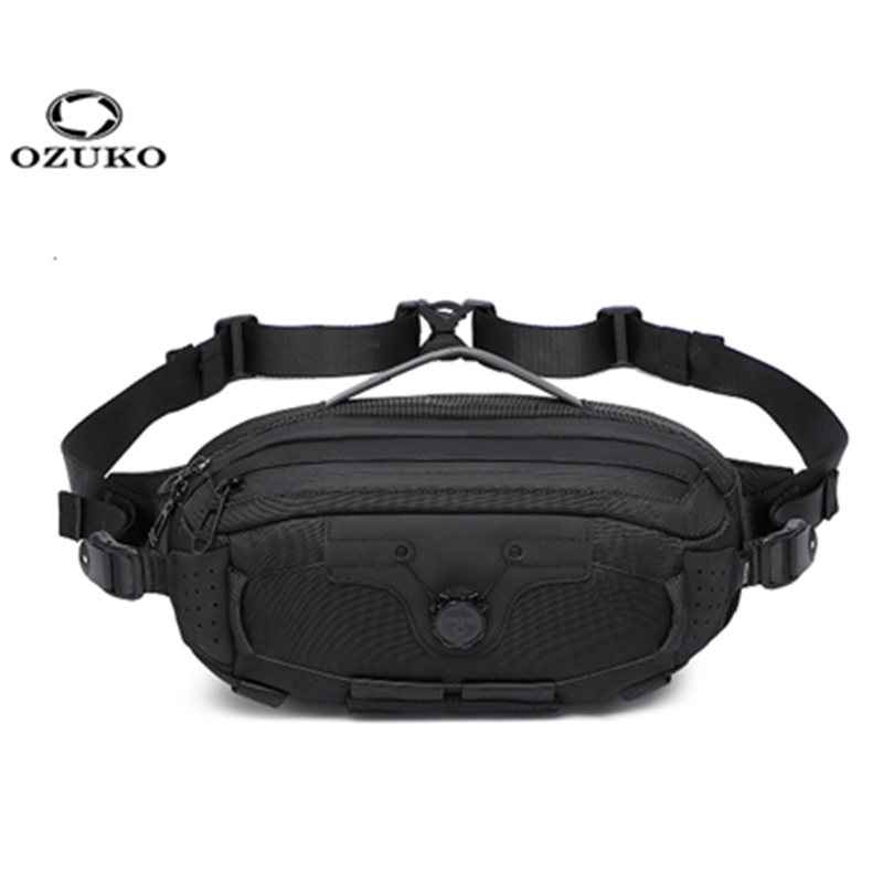 Men Fashion Key - OZUKO Multi-function Chest Bag Men Tactical