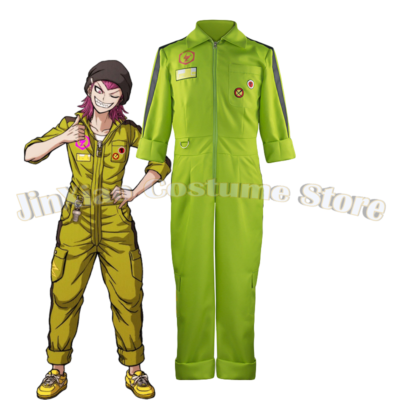 Mens Fashion Jumpsuit - Anime Dangan Cosplay Kazuichi Souda Costume