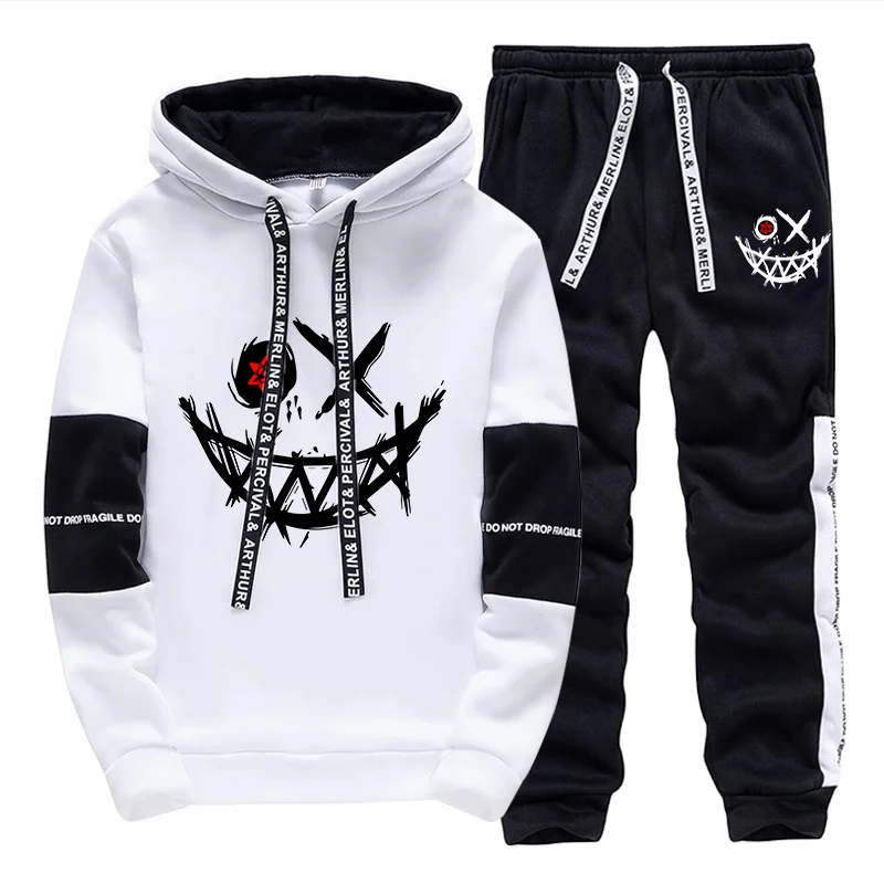 Men'S Fashion Trousers - Men's Set/Hoodie/Pants 2026 Autumn Daily Casual