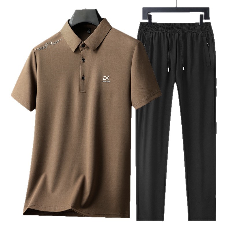 Men'S Fashion Trousers - Men's Casual 2-Piece Sportswear Set Streetwear