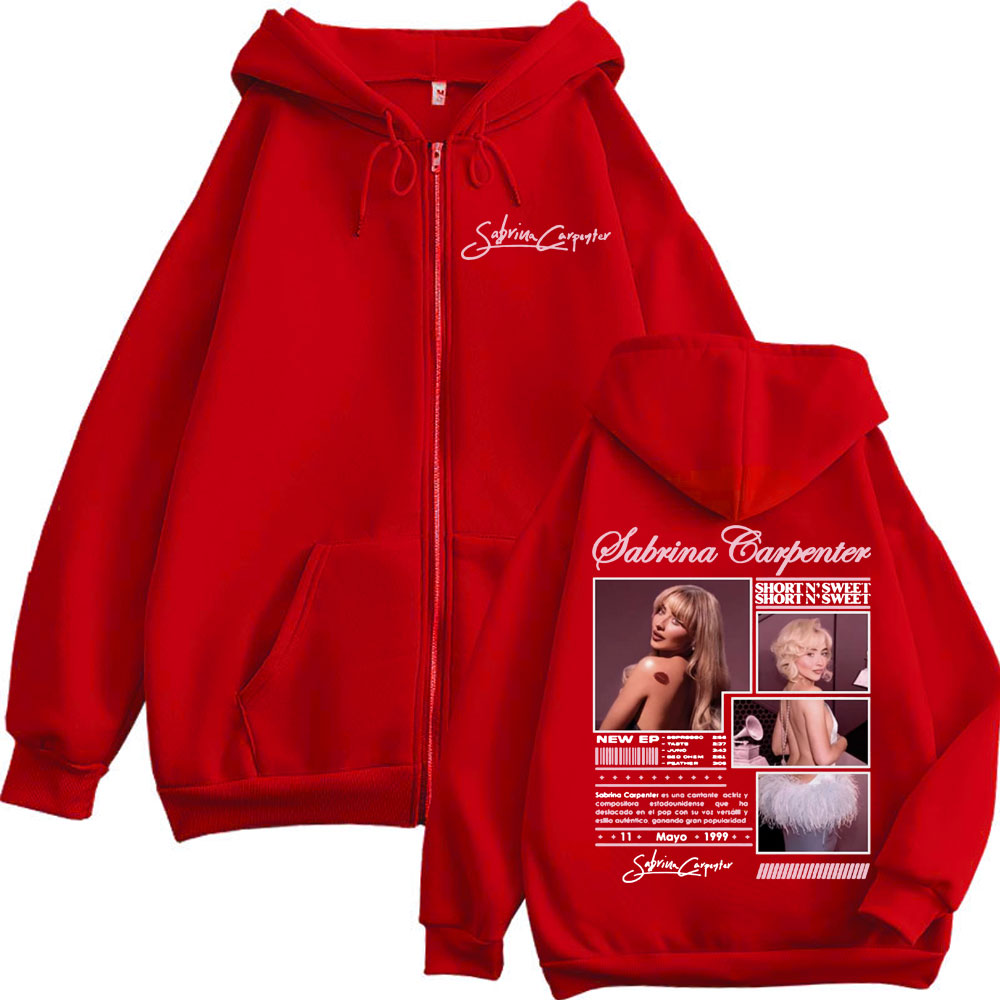 Custom Custom Sabrina Carpente - Mens Fashion Zip Up Hoodies 评论和价格