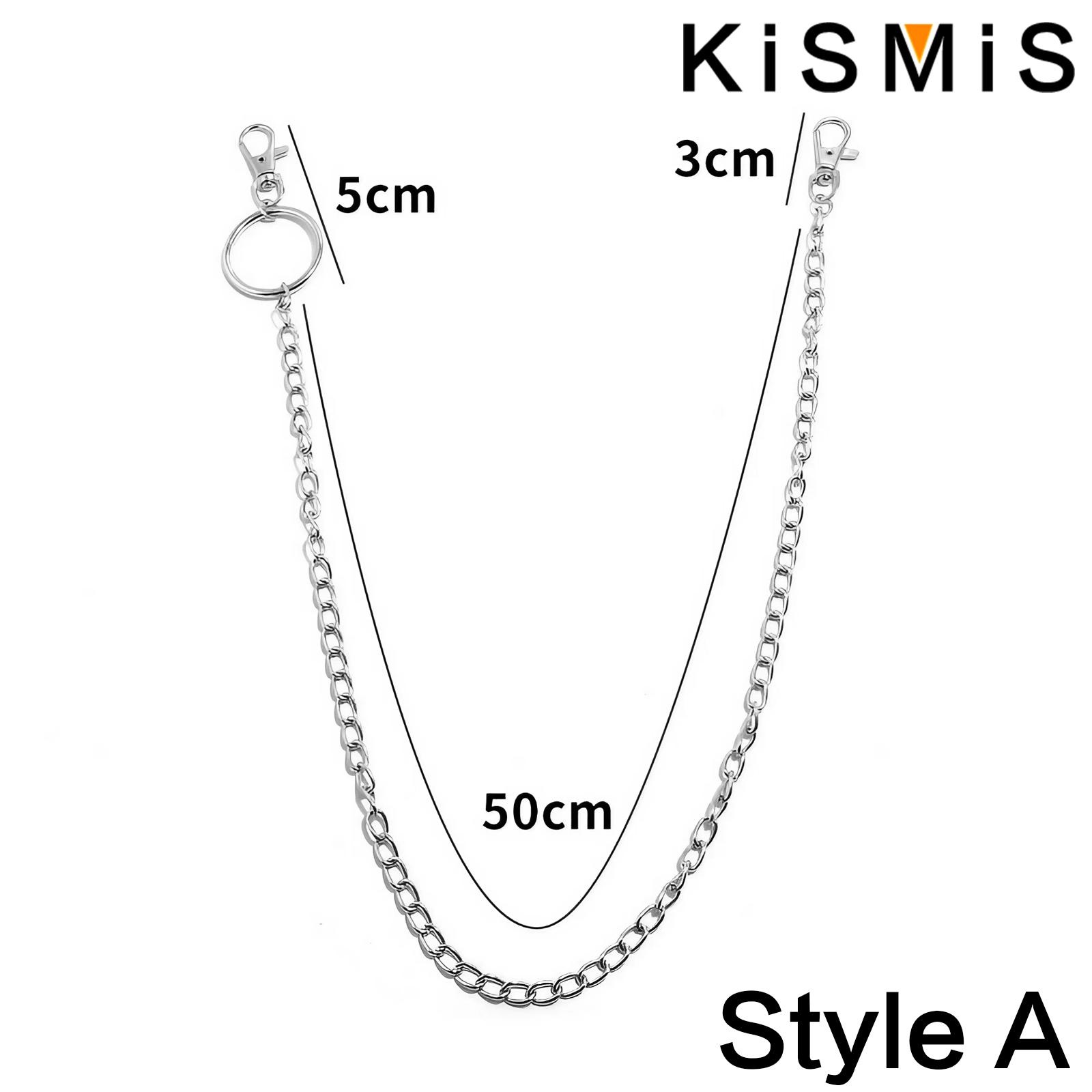 KISMIS 1PC Punk Street keychai - Men Fashion Key 评论和价格