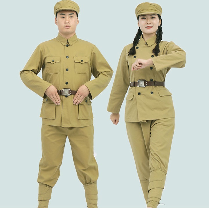 PLA Uniform volunteers in 1950 - 1950S Fashion Men'S 评论和价格