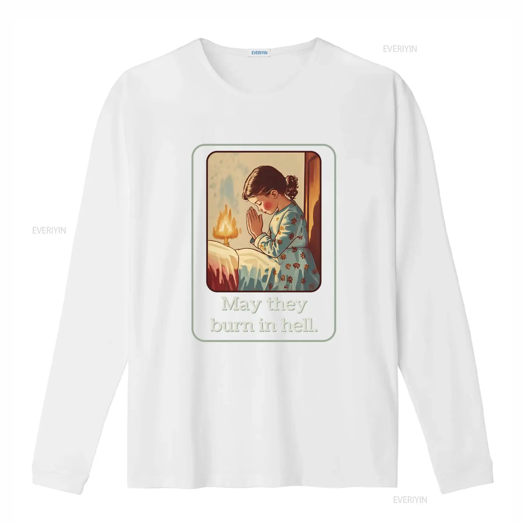 May They Burn In Hell T Shirt  - 1950S Fashion Men'S 评论和价格