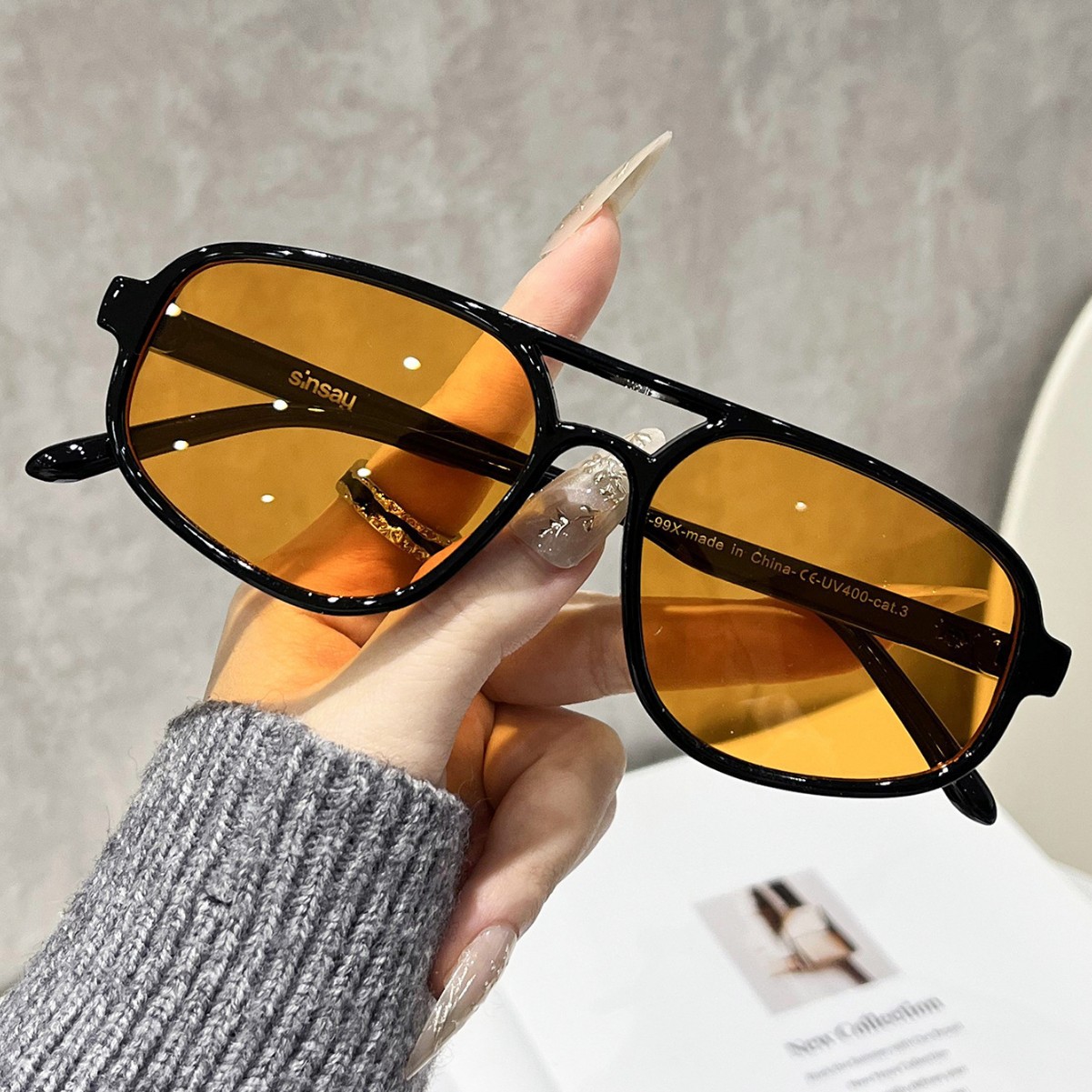 New Retro Oval Women Sunglasse - Men'S Fashion Glasses 评论和价格