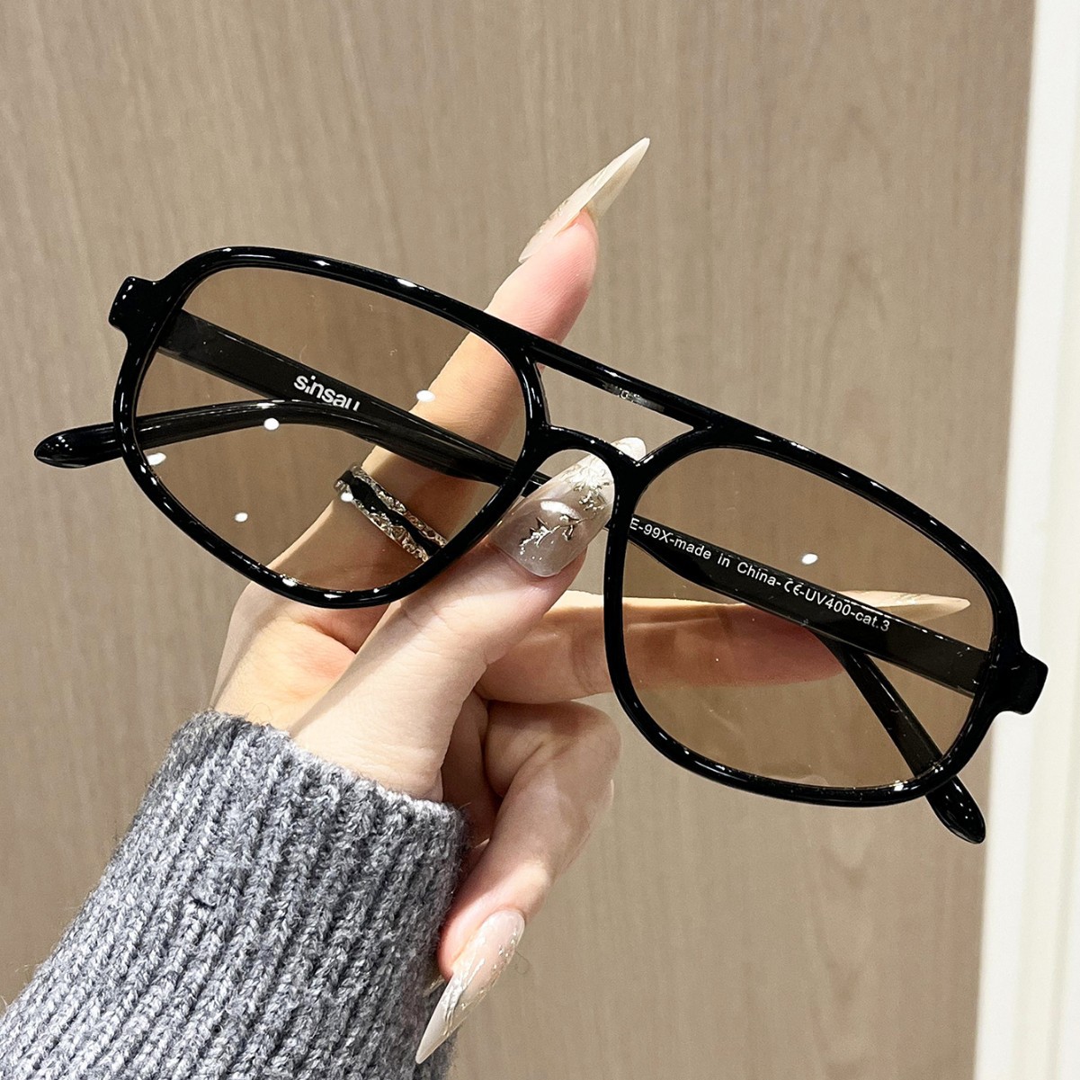 New Retro Oval Women Sunglasse - Men'S Fashion Glasses 评论和价格