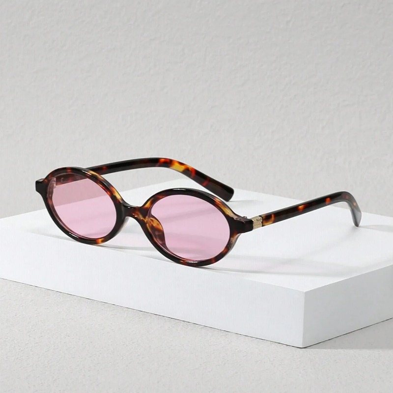 Vintage Oval Sunglasses Women  - Men'S Fashion Glasses 评论和价格