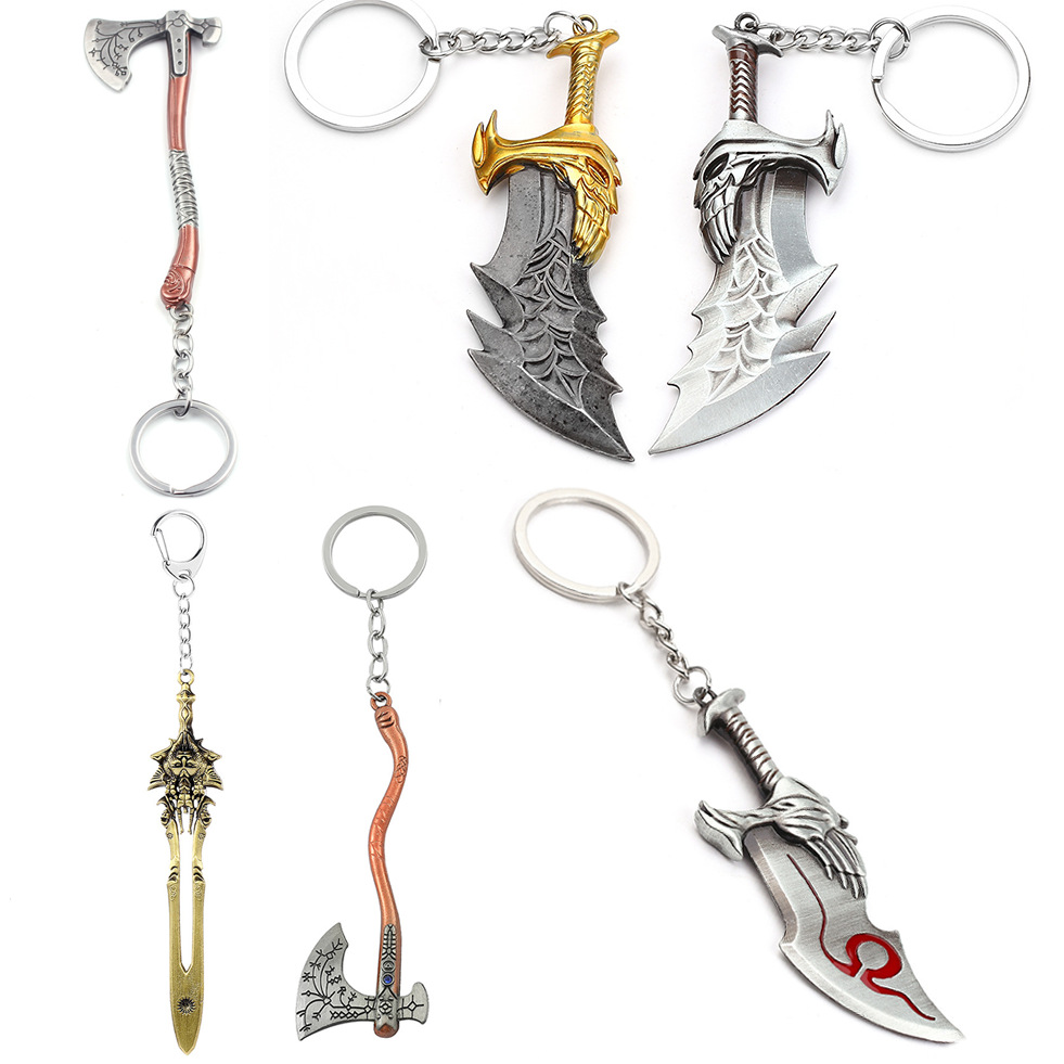 God of War 4 Kratos Sword Keyc - Men Fashion Key 评论和价格