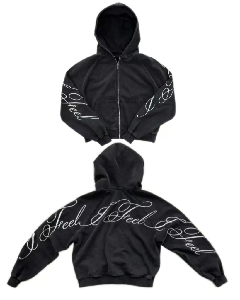 Y2K harajuku Gothic Letter Pri - Mens Fashion Zip Up Hoodies 评论和价格