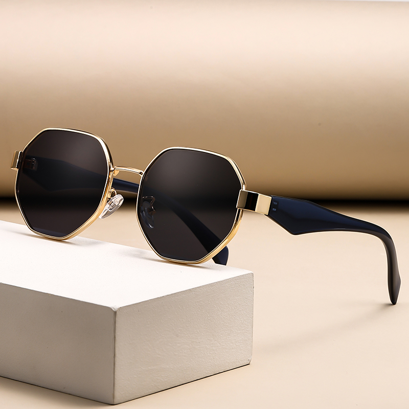 Retro Round Frame Large Frame  - Men'S Fashion Glasses 评论和价格