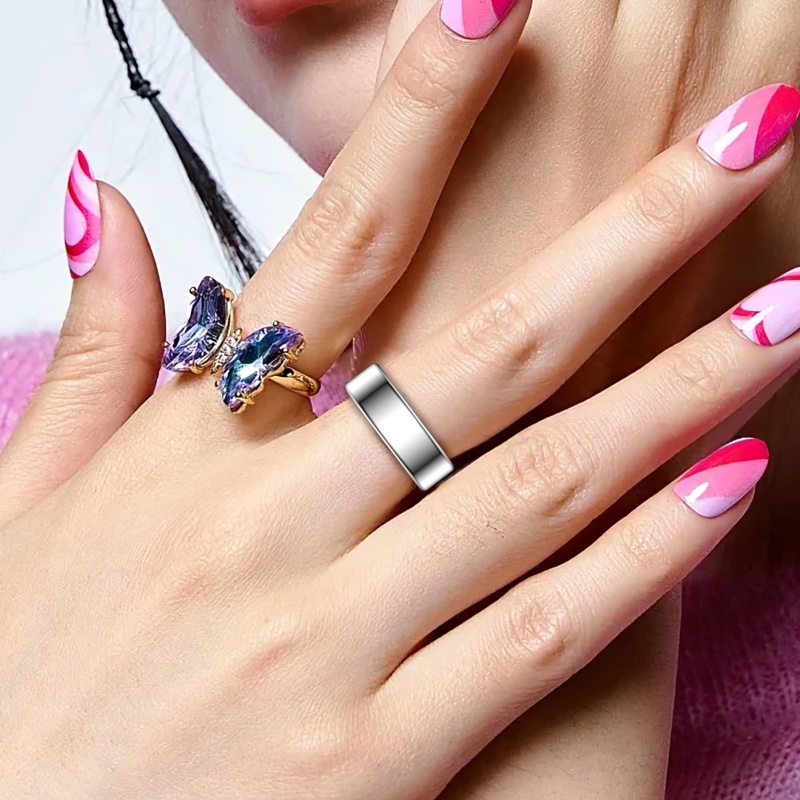 Women Men Fashion Smart Ring F - Men'S Fashion Rings 评论和价格