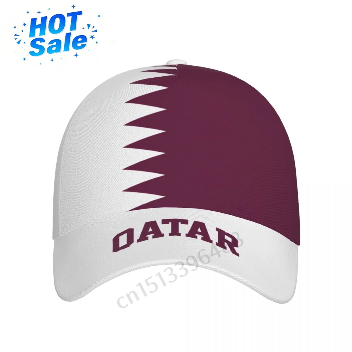 Custom Hats 2025 Qatar Flag 3D - Men'S Fashion Qatar 评论和价格