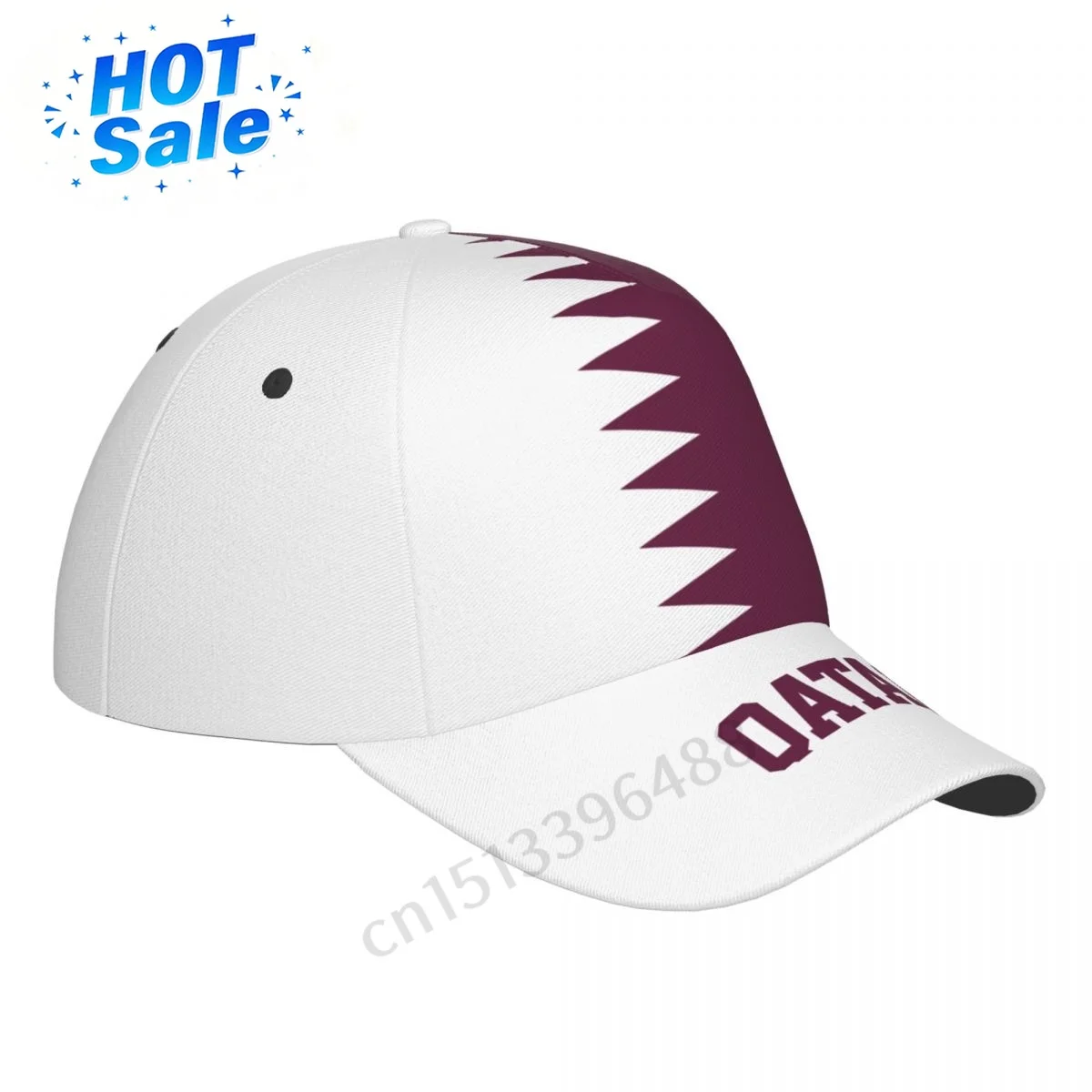 Custom Hats 2025 Qatar Flag 3D - Men'S Fashion Qatar 评论和价格