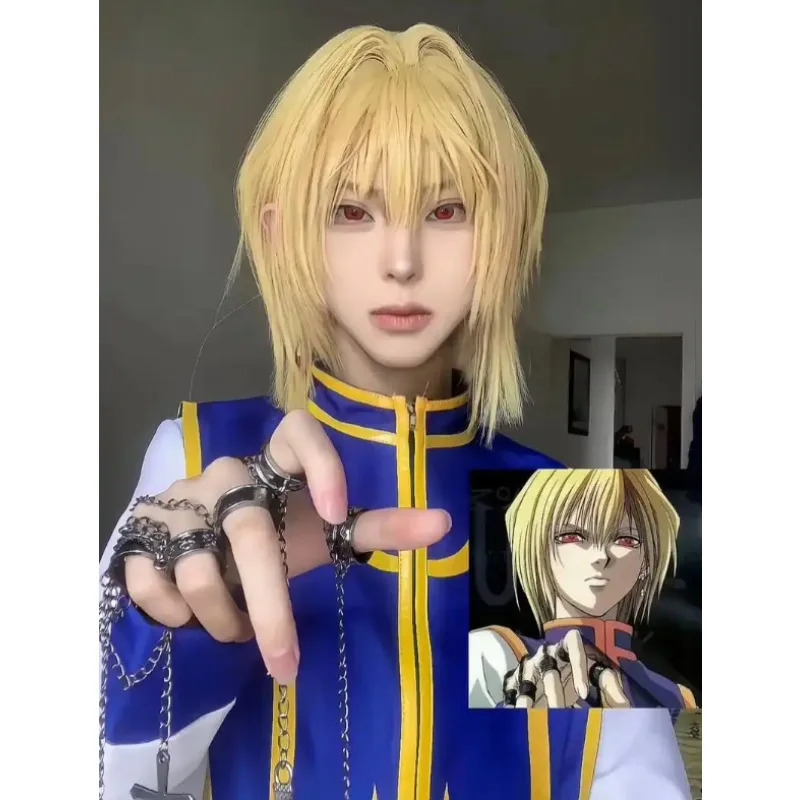 Anime HUNTER X HUNTER Kurapika - Mens Fashion Jumpsuit 评论和价格