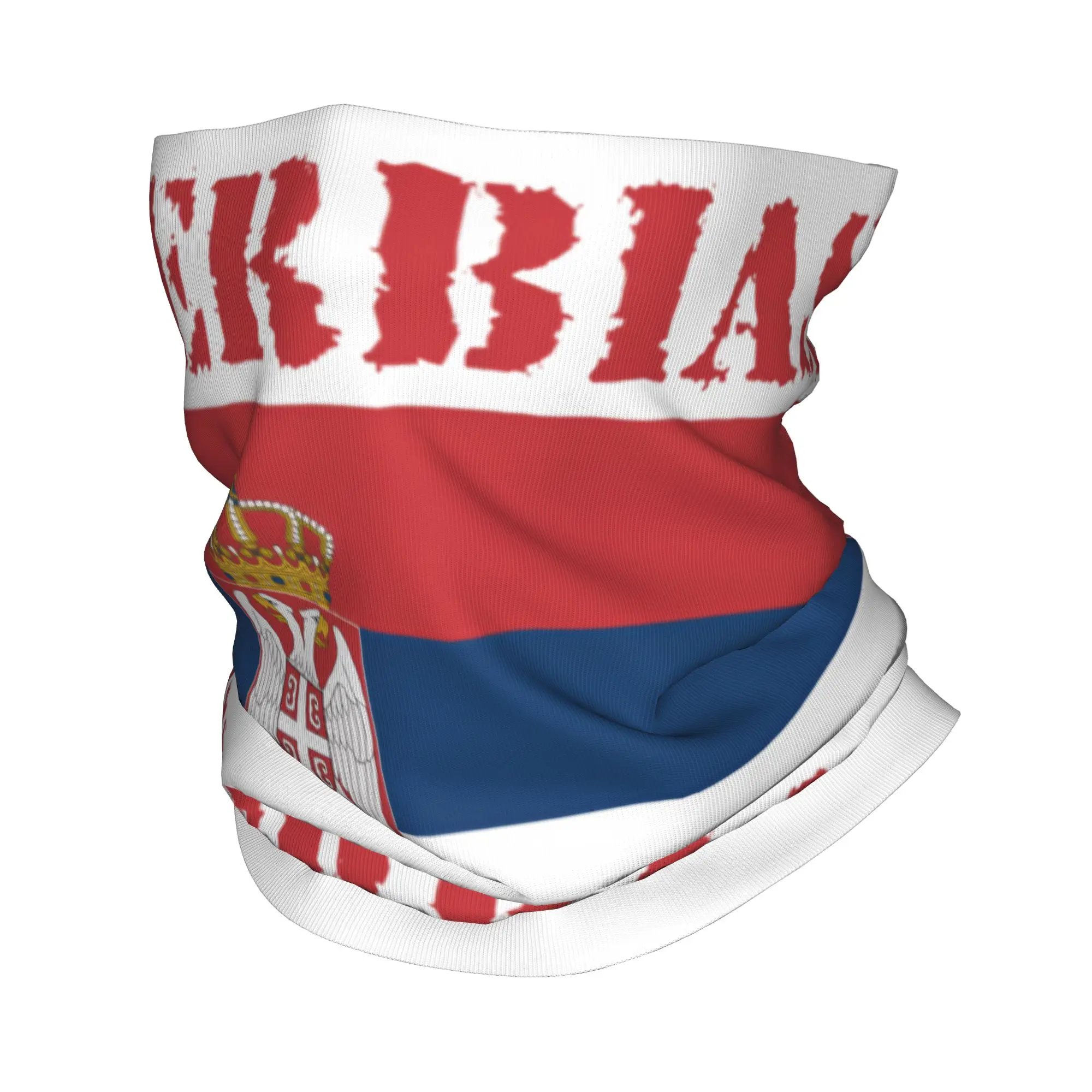 New Serbia Flag Bandana Neck G - Men'S Fashion Rings 评论和价格