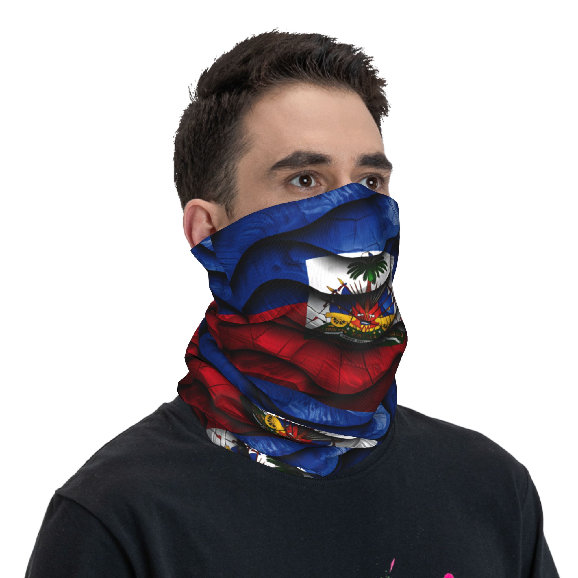 Haiti Flag Balaclava  Hunting  - Men'S Fashion Rings 评论和价格