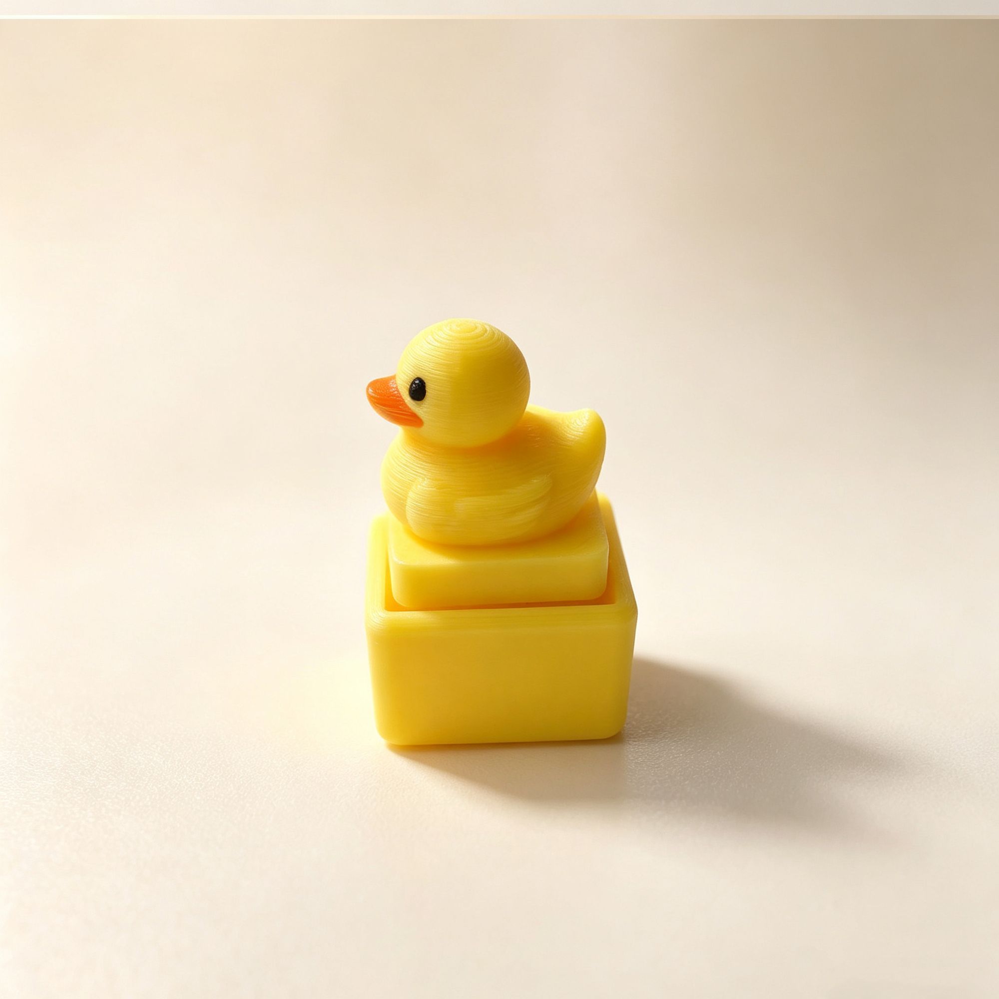 Cute Yellow Duck Press Keychai - Men Fashion Key 评论和价格