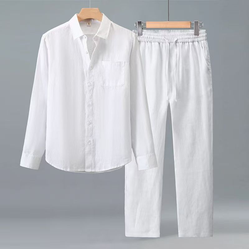 (Shirt + trousers) 2026 summer - Men'S Fashion Trousers 评论和价格