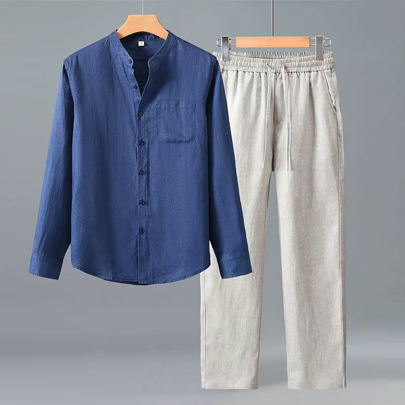 (Shirt + trousers) 2026 summer - Men'S Fashion Trousers 评论和价格