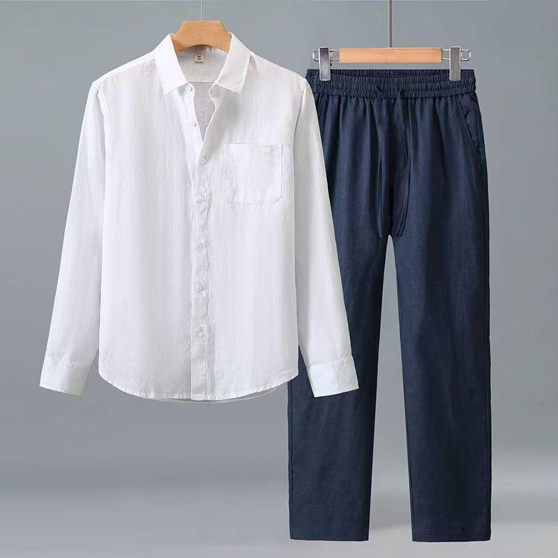 (Shirt + trousers) 2026 summer - Men'S Fashion Trousers 评论和价格