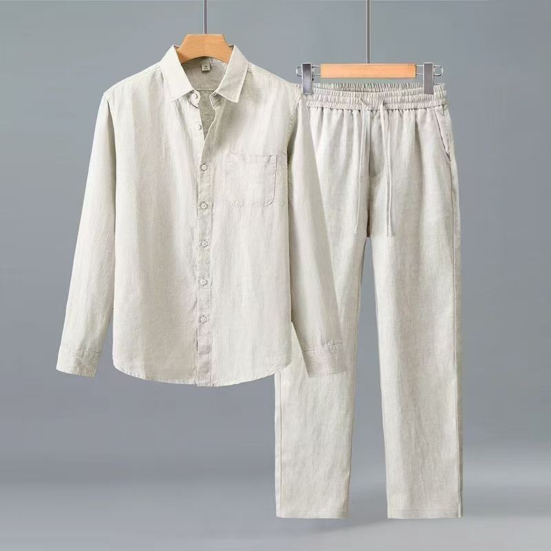 (Shirt + trousers) 2026 summer - Men'S Fashion Trousers 评论和价格