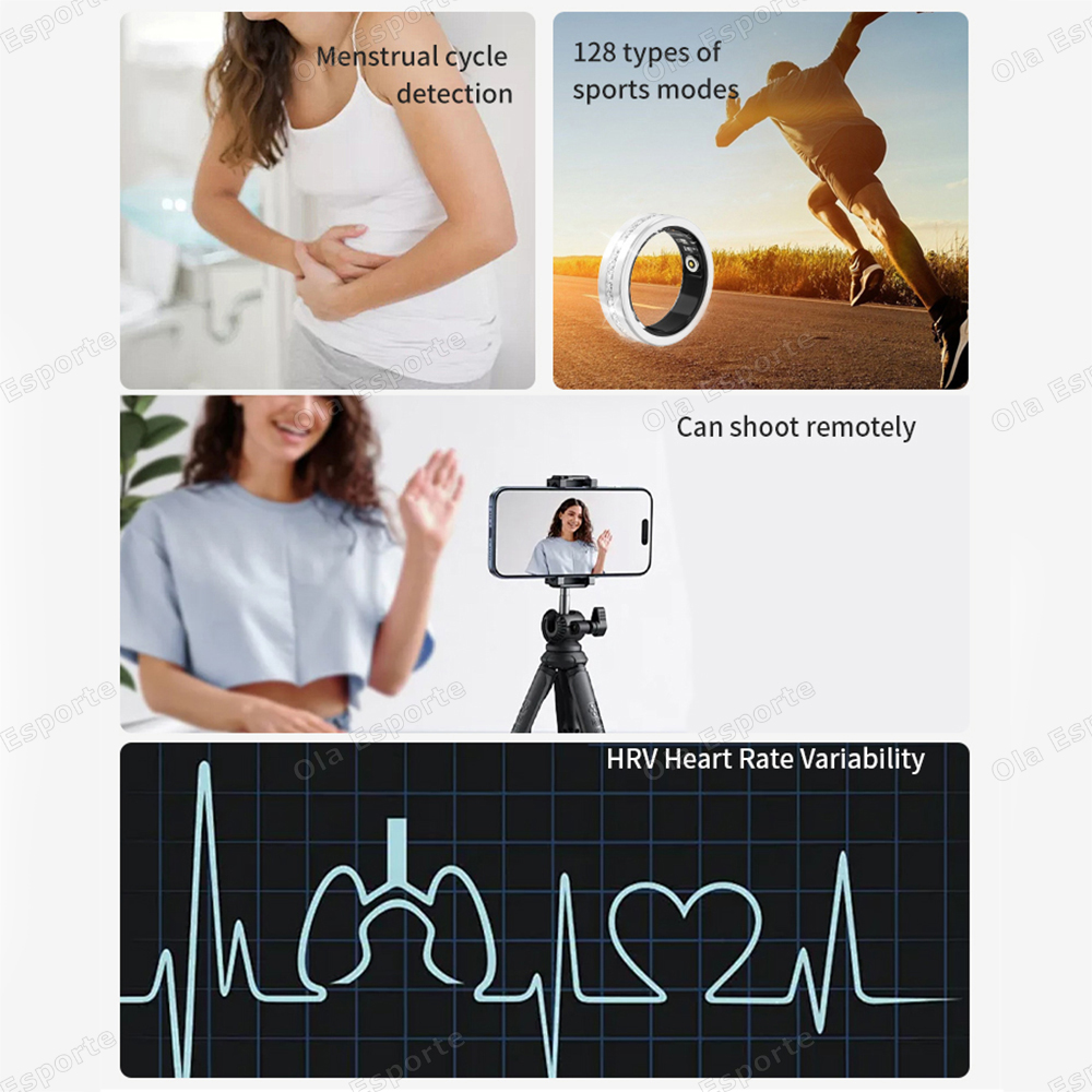 2026 New Smart Ring Lady Heart - Men'S Fashion Rings 评论和价格