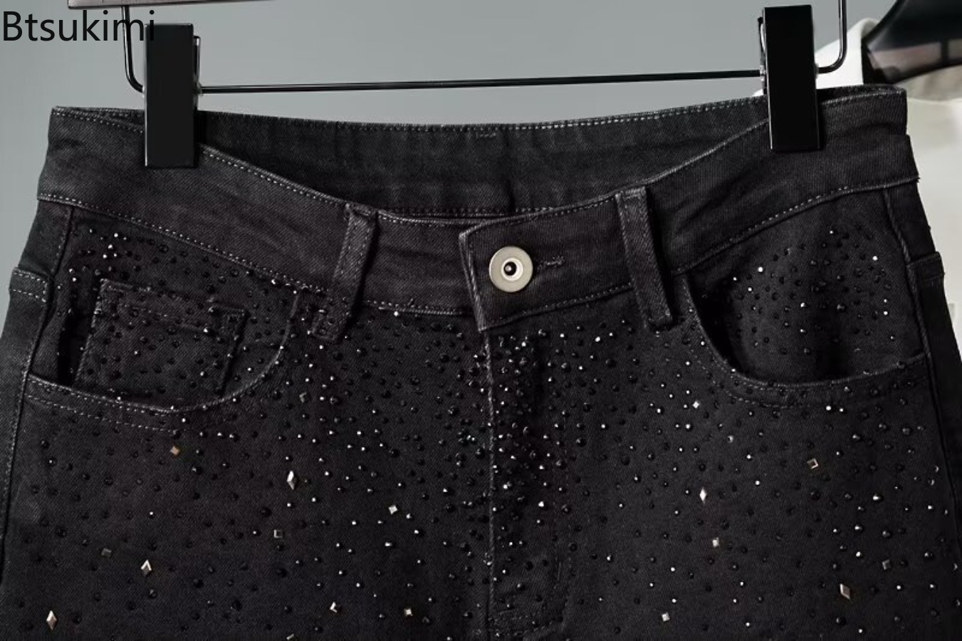 2026 New Men's Black Jeans Fas - Men'S Fashion Nova Jeans 评论和价格