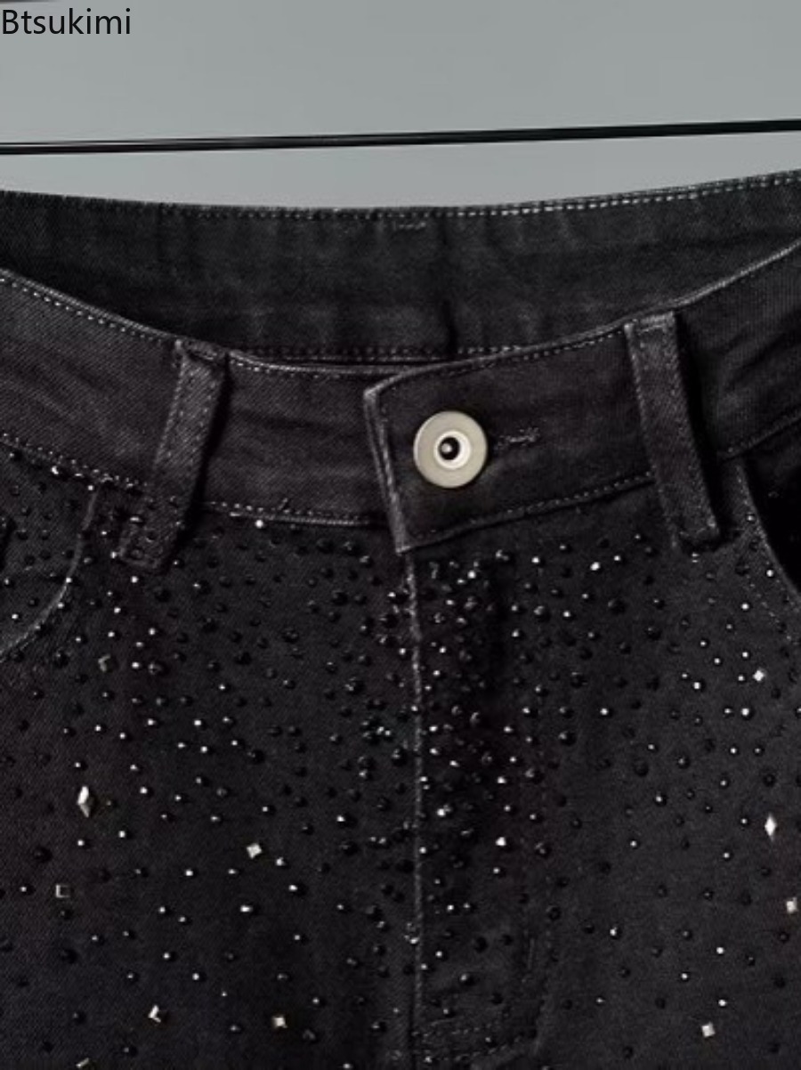 2026 New Men's Black Jeans Fas - Men'S Fashion Nova Jeans 评论和价格