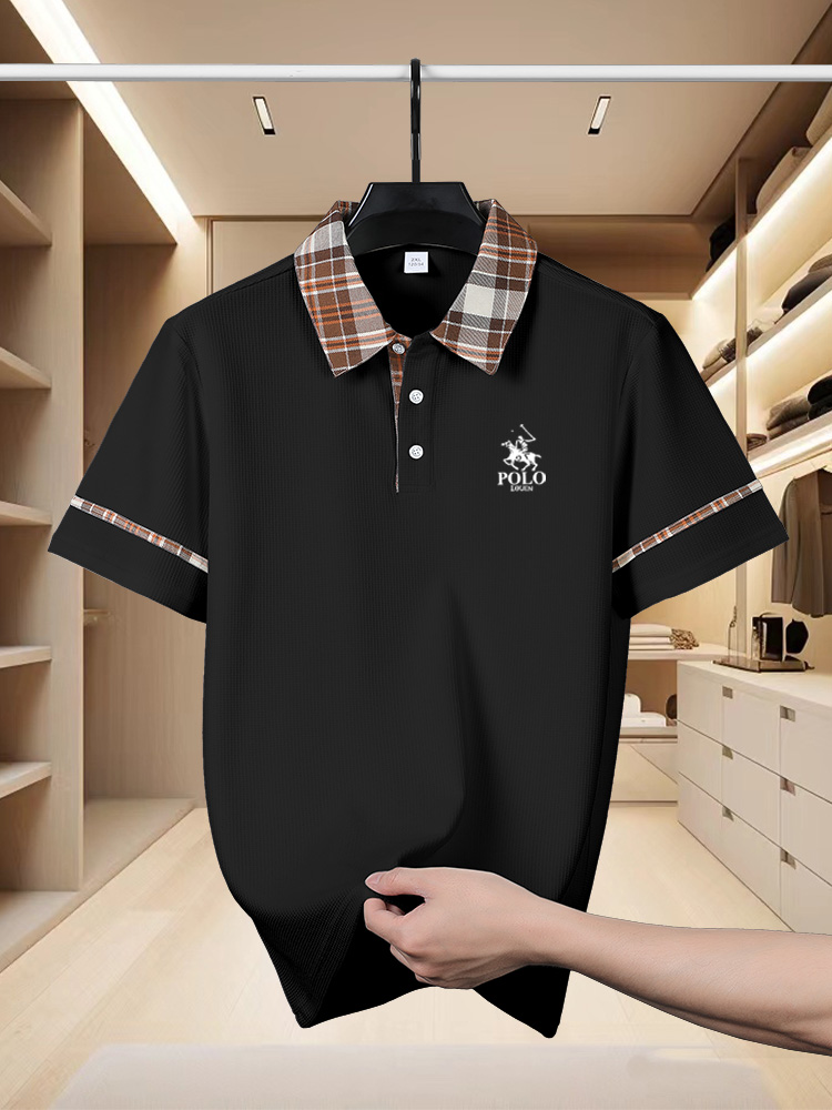 Men's Polo Shirt Golf Shirt Gr - Men'S Fashion Golf Clothing 评论和价格