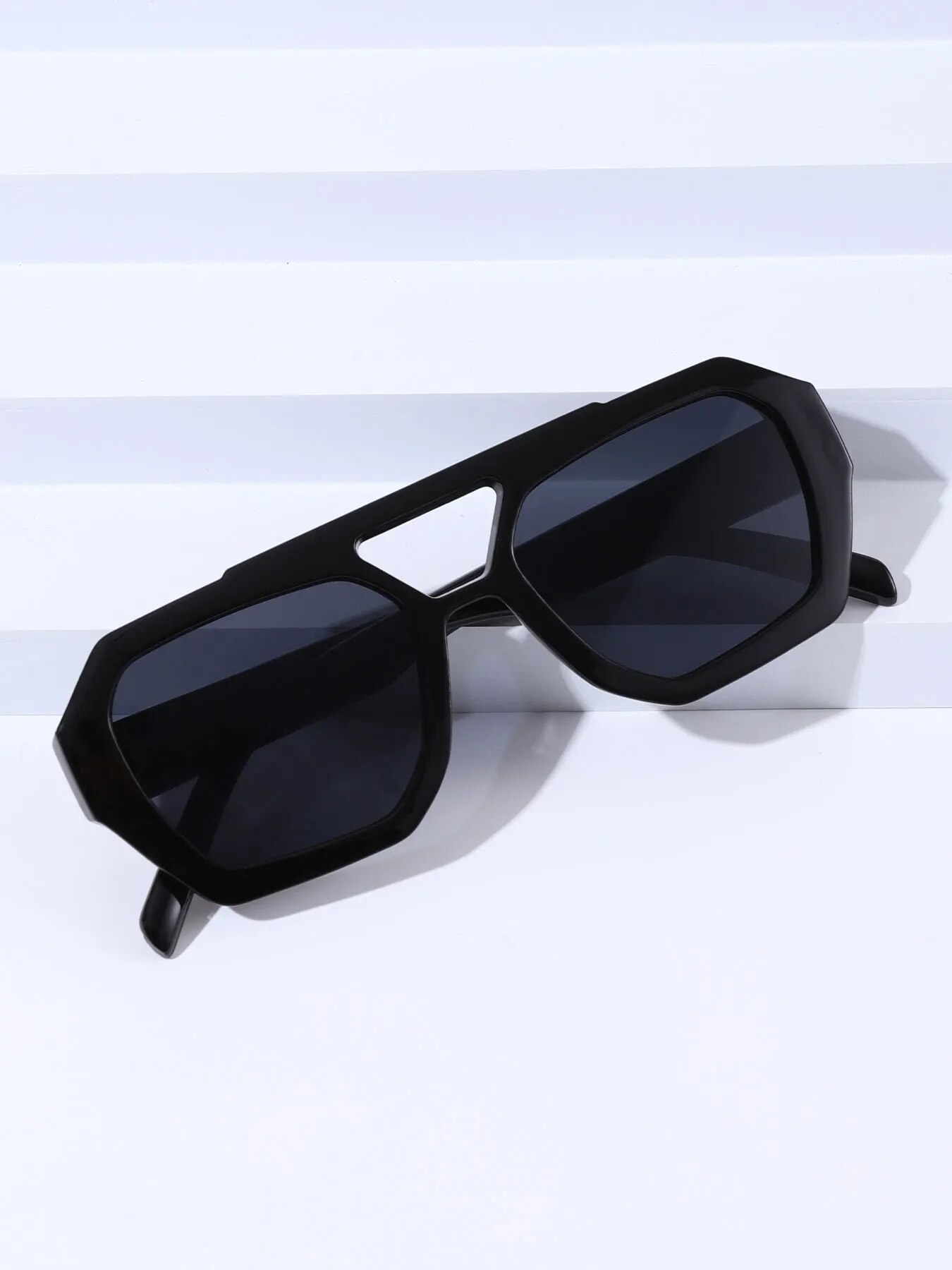 Fashion Vintage Square Irregul - Men'S Fashion Glasses 评论和价格