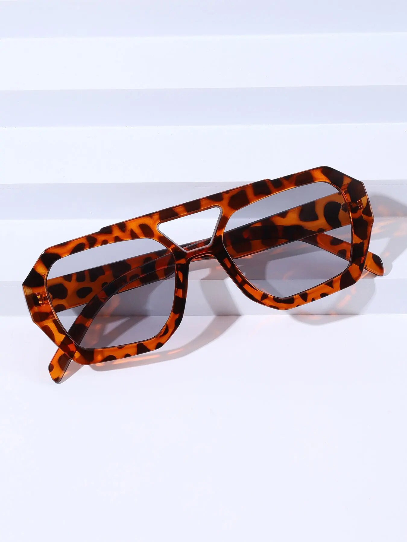 Fashion Vintage Square Irregul - Men'S Fashion Glasses 评论和价格