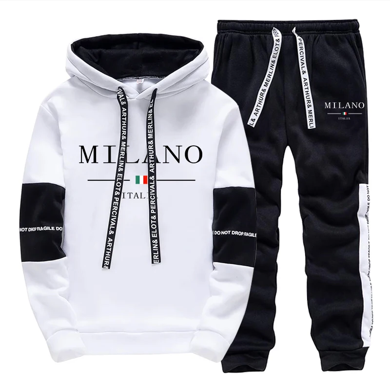 Men's Set/Hoodie/Pants Italy T - Men'S Fashion Trousers 评论和价格