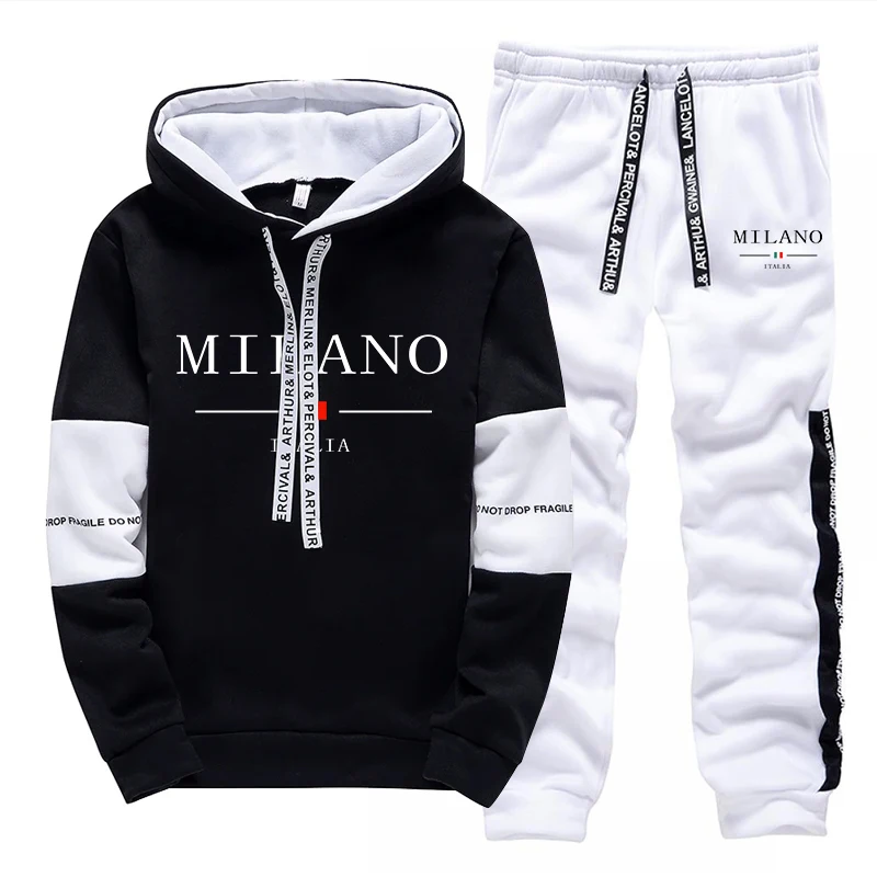 Men's Set/Hoodie/Pants Italy T - Men'S Fashion Trousers 评论和价格
