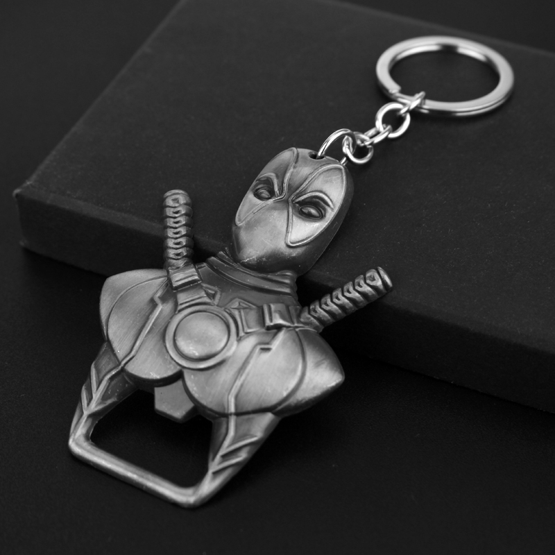 Deadpool Keychain Trendy Perso - Men Fashion Key 评论和价格