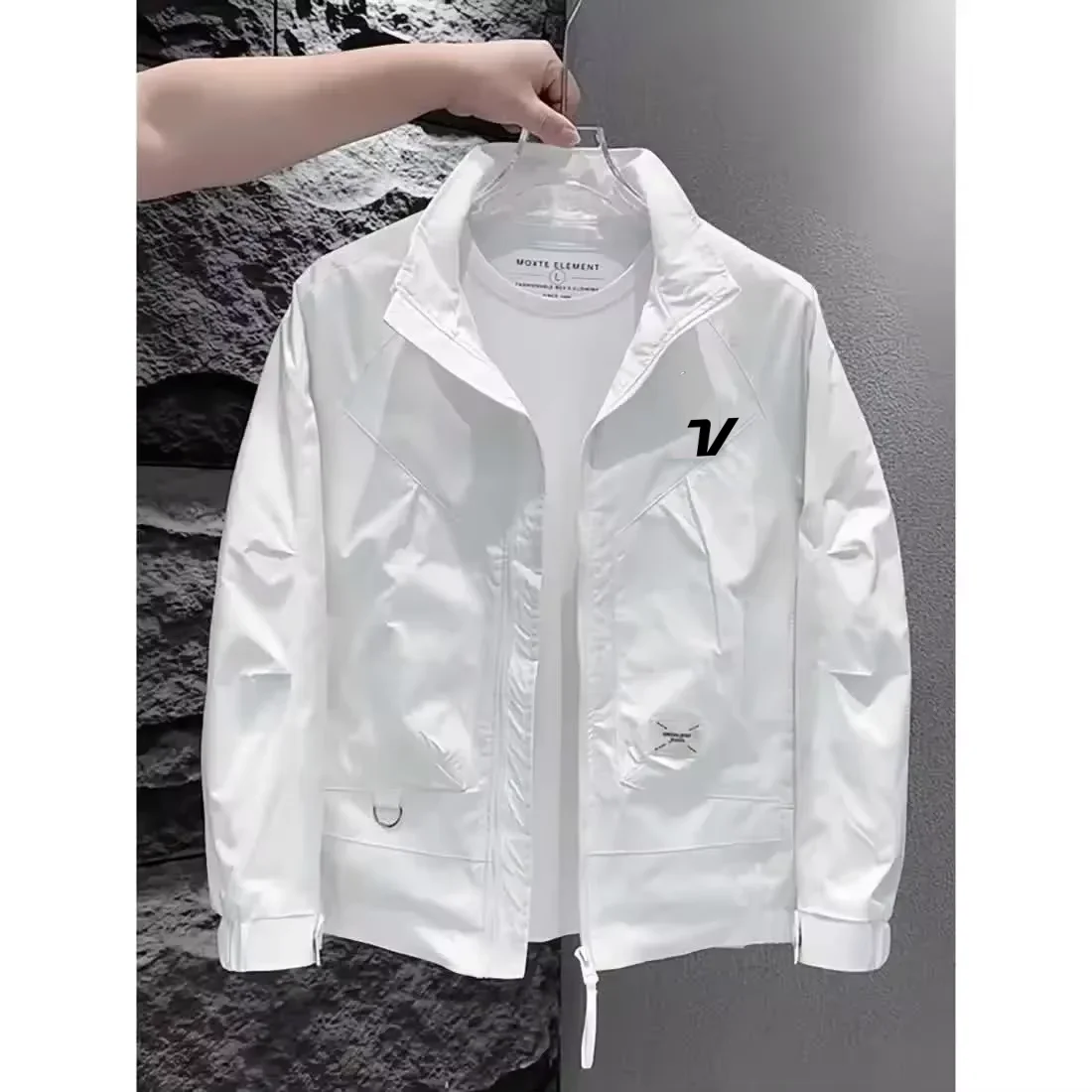 Korean Golf Jacket Men's Golf  - Men'S Fashion Golf Clothing 评论和价格