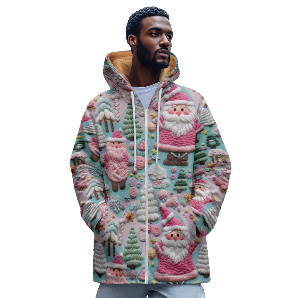 Luxury Flower 3D Printed Patte - Mens Fashion Zip Up Hoodies 评论和价格