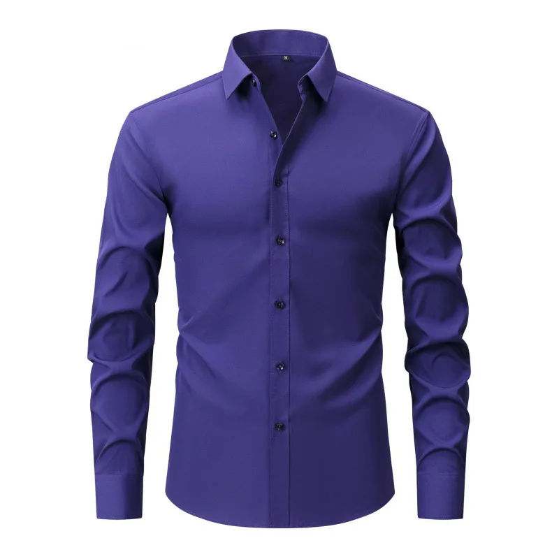Mens 4 Way Stretch Wrinkle Fre - Dress Shirt Non-Iron 评论和价格