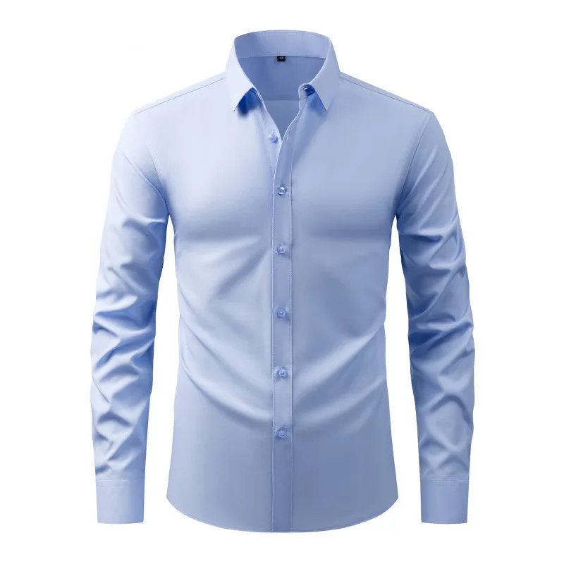 Mens 4 Way Stretch Wrinkle Fre - Dress Shirt Non-Iron 评论和价格