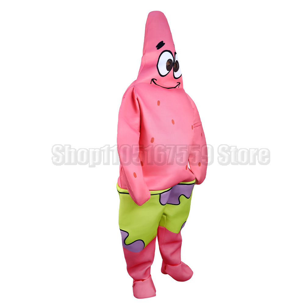 Anime SquarePants Cosplay Cost - Mens Fashion Jumpsuit 评论和价格