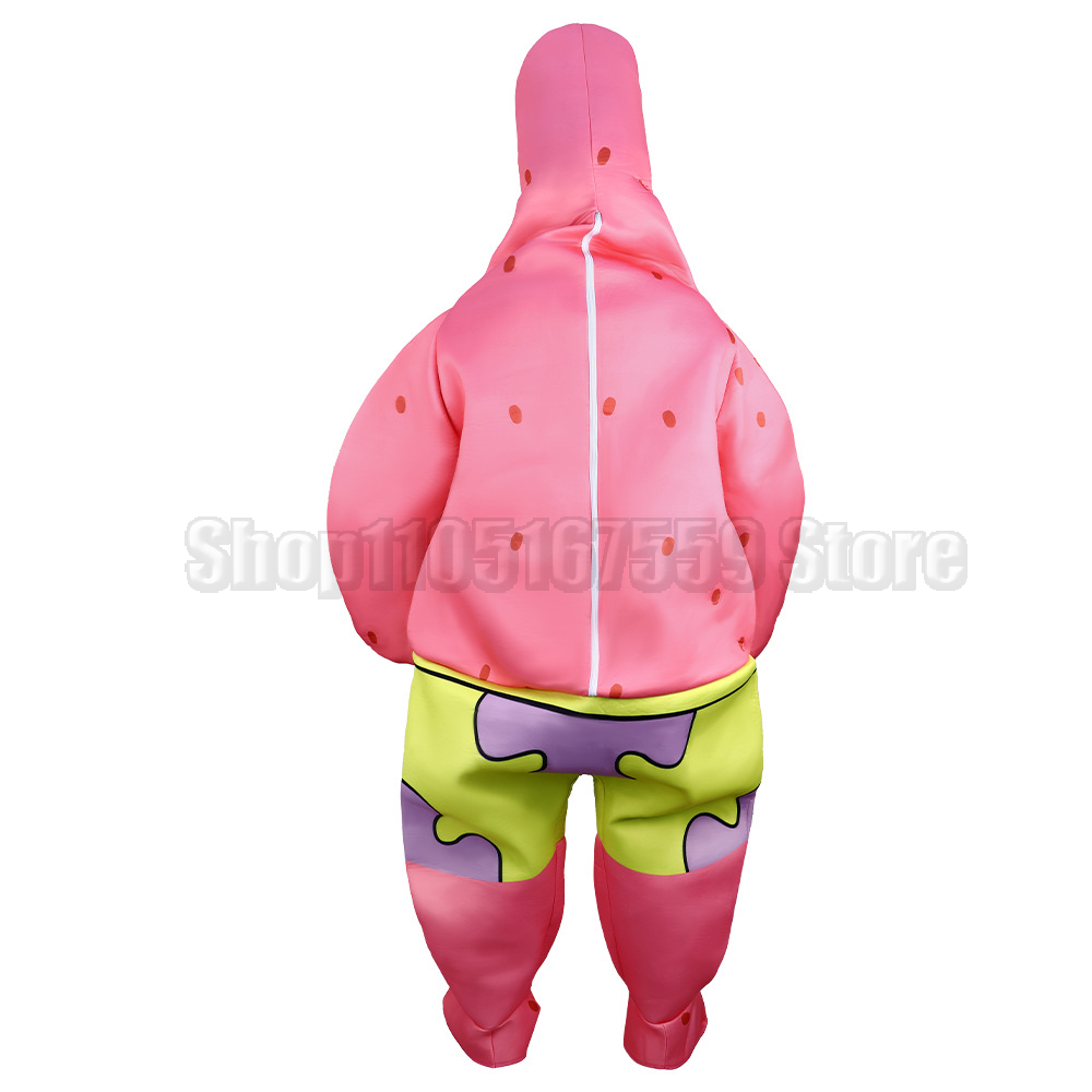 Anime SquarePants Cosplay Cost - Mens Fashion Jumpsuit 评论和价格