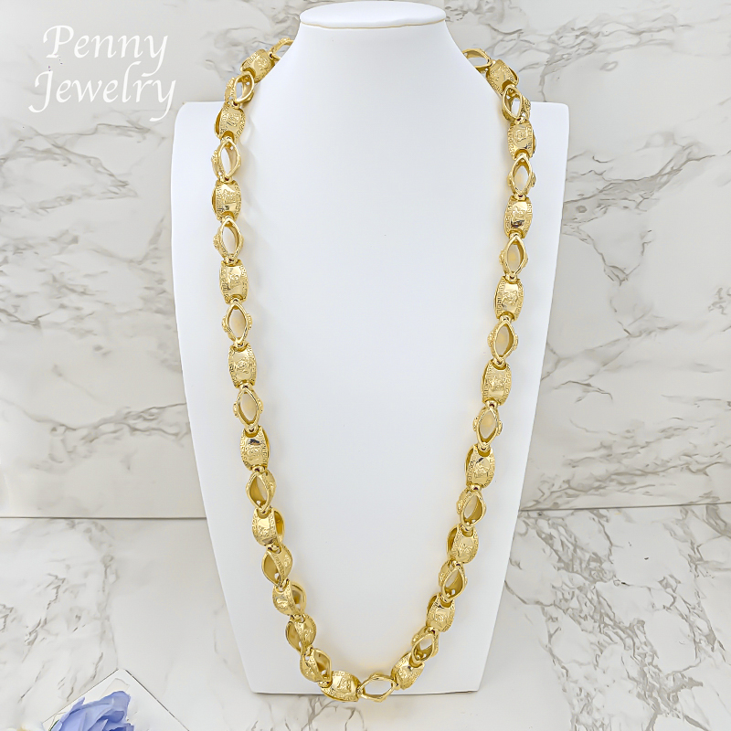 Statement 29inch Long Golden N - Dubai Men'S Fashion 评论和价格