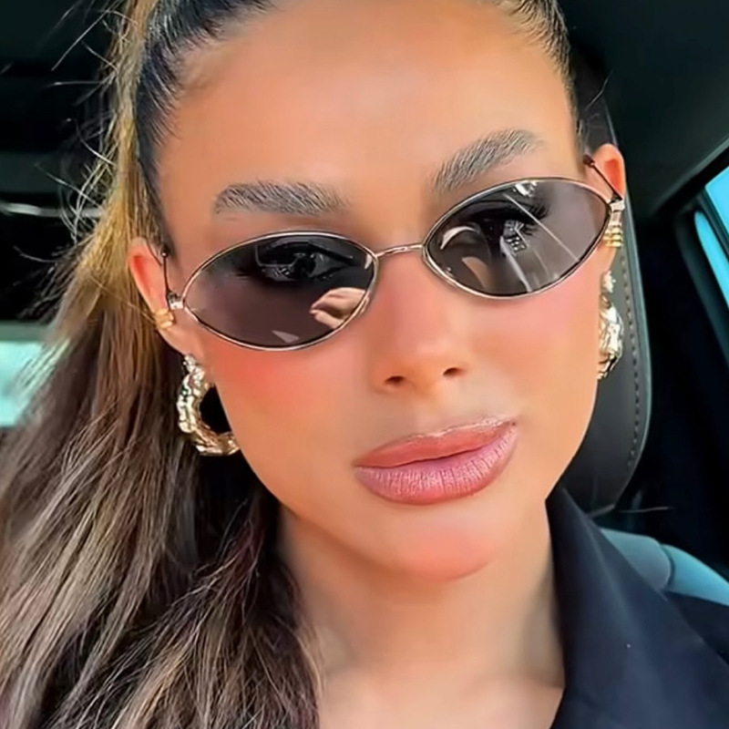 Retro Cat Eye Woman Sunglasses - Men'S Fashion Glasses 评论和价格