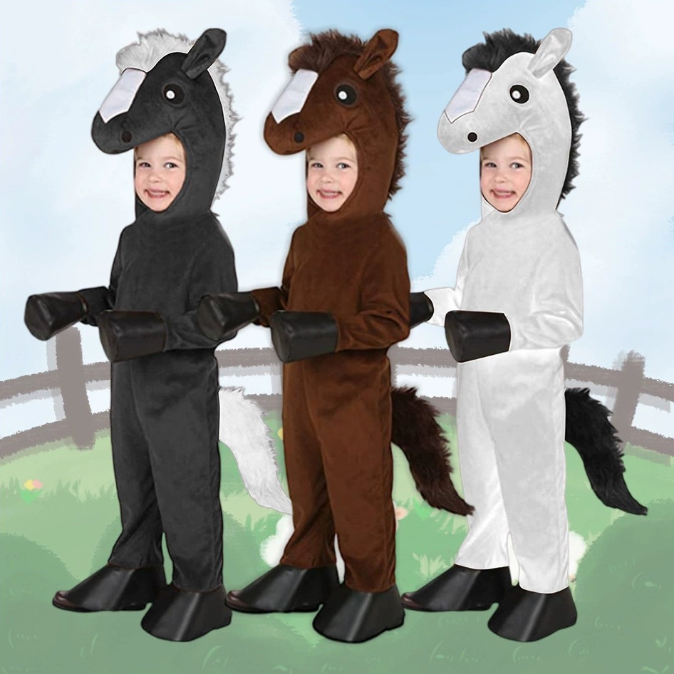 Zoo The horse Kids Brown Black - Mens Fashion Jumpsuit 评论和价格