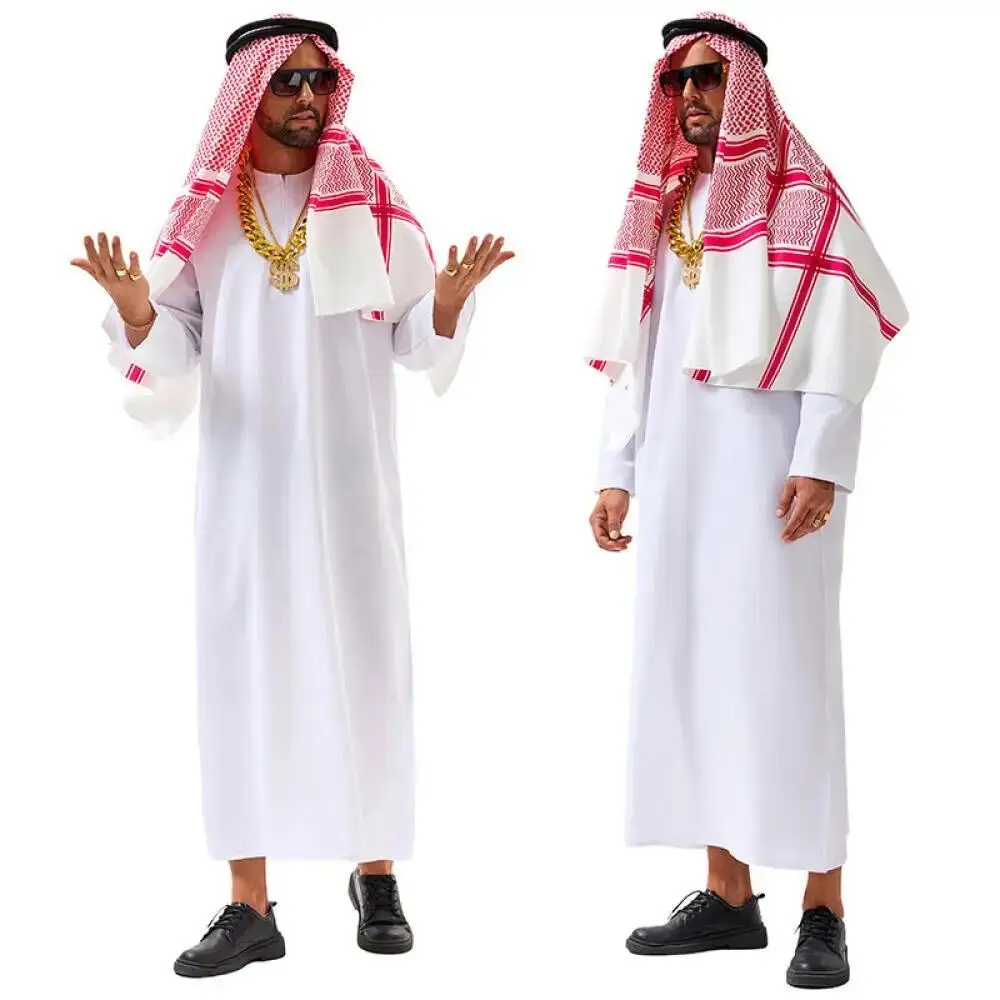 Arabian Dubai Costume Uae Shei - Mens Fashion Jumpsuit 评论和价格