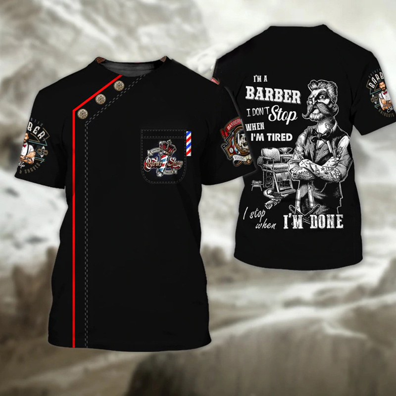 Barber Uniform Fake Suit Graph - Men'S Fashion Haircuts 评论和价格