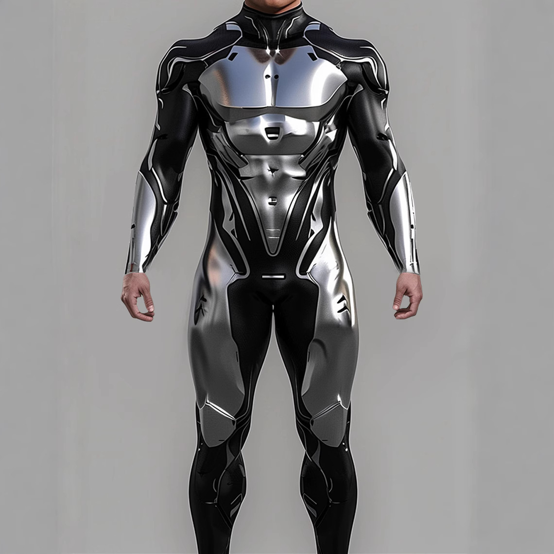 Steampunk CyberPunk Futuristic - Mens Fashion Jumpsuit 评论和价格