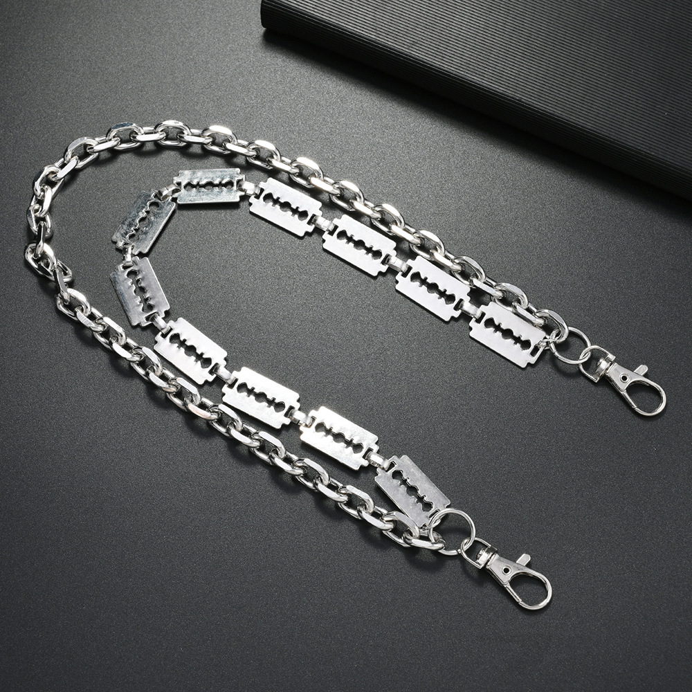 Punk Metal Chain Keychains for - Men Fashion Key 评论和价格